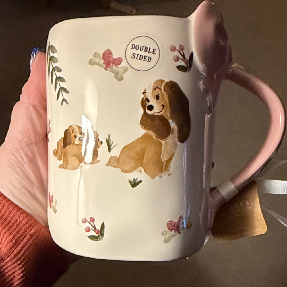 New Rae Dunn Disney Lady & the Tramp mug